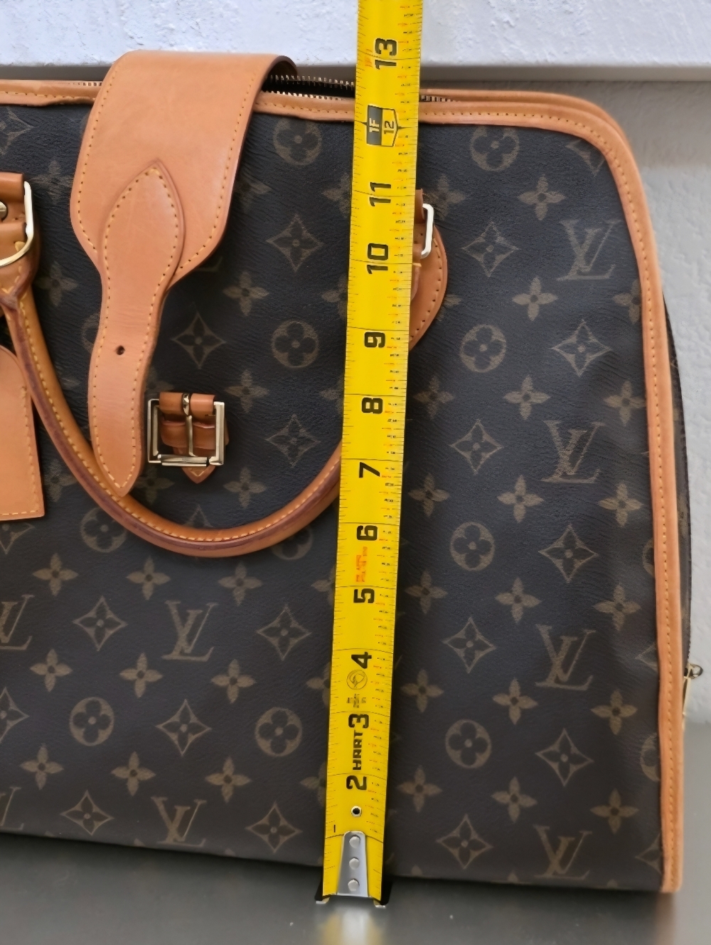 🤎 Louis Vuitton *VERY RARE* Monogram Rivoli Briefcase Tote Satchel Authentic - Picture 14 of 16